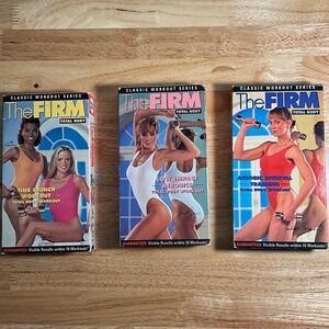Set of 3 The Firm VHS workout videos